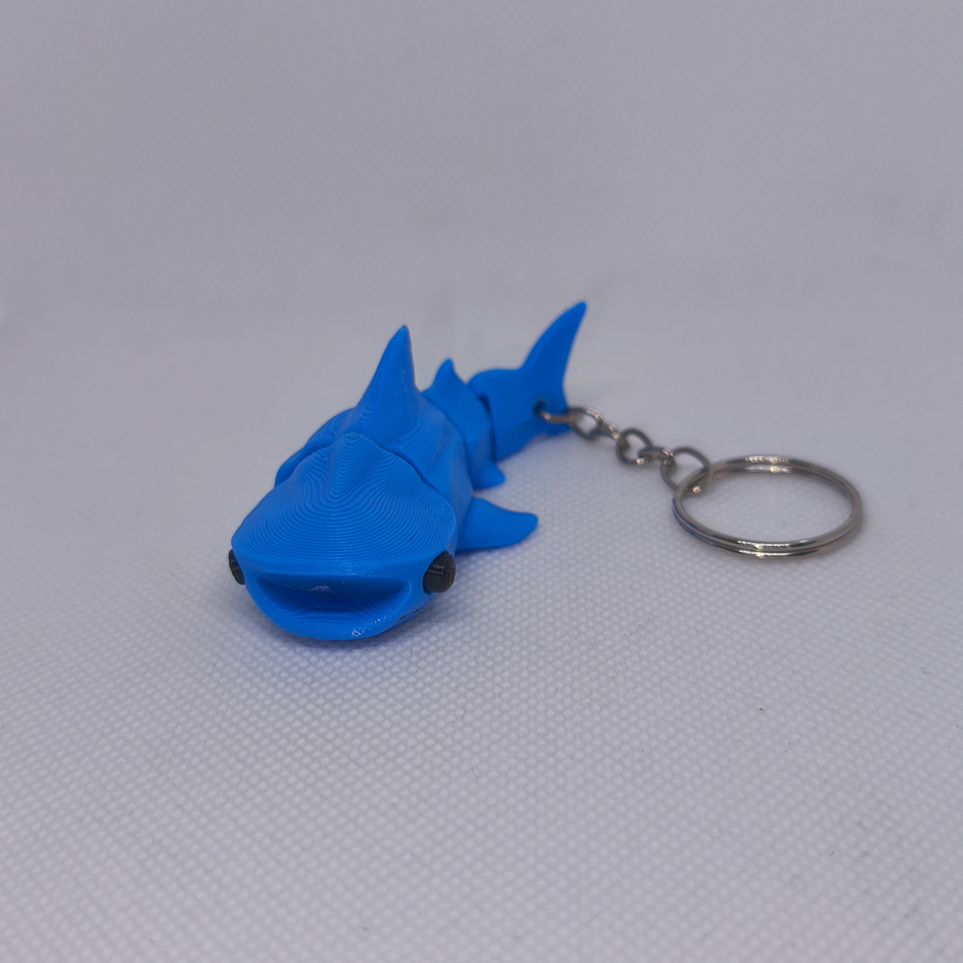 Sevimli Mavi Balina Anahtarlık