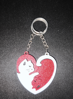 Kalp Birbirini Tamamlayan Kediler