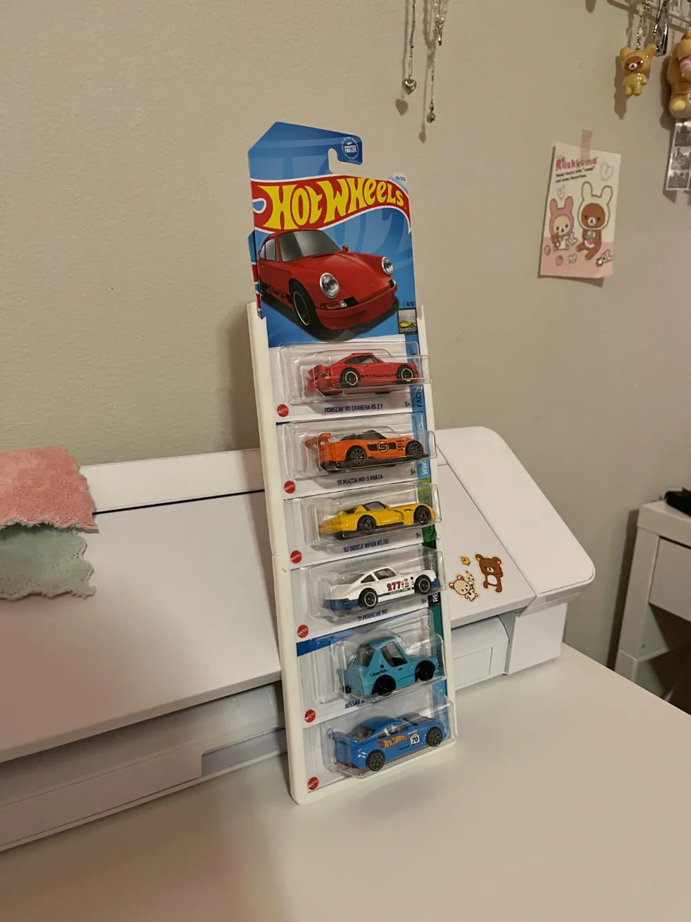 Hotwheels Duvar Standı (6 araba kapasitesi )