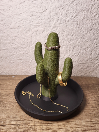 Kaktüs Yüzük Kolye Standı