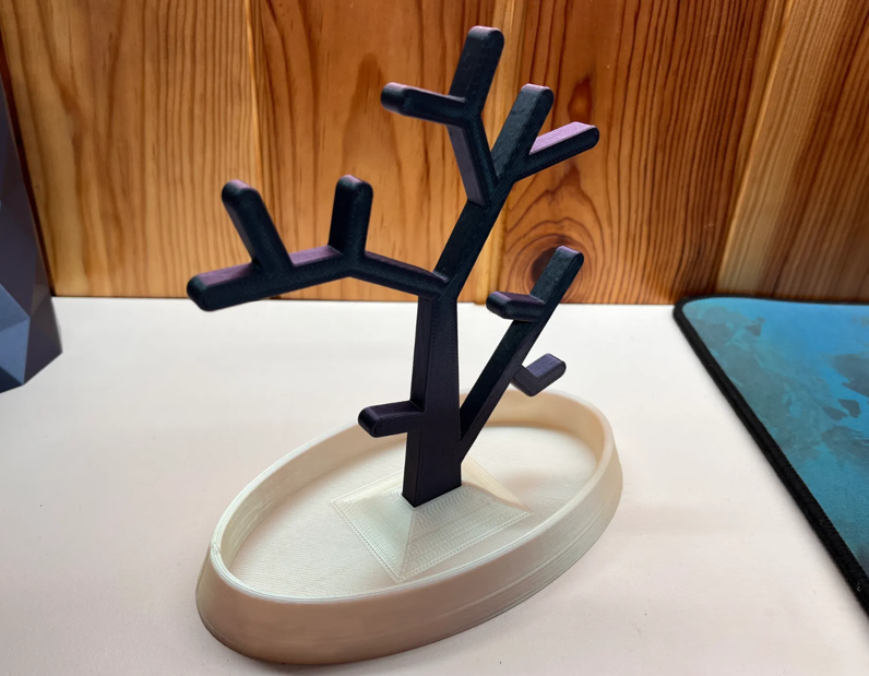 Kurumuş Ağaç Dalları Kolye Standı