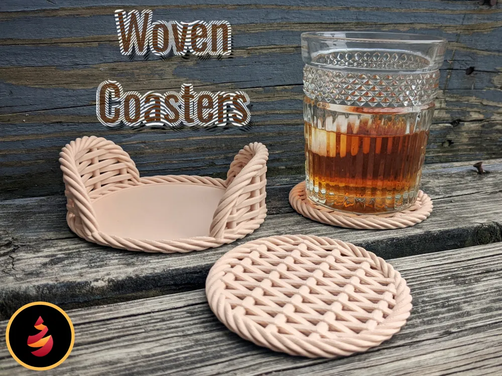 Vintage Bardak Altlığı (2 adet)