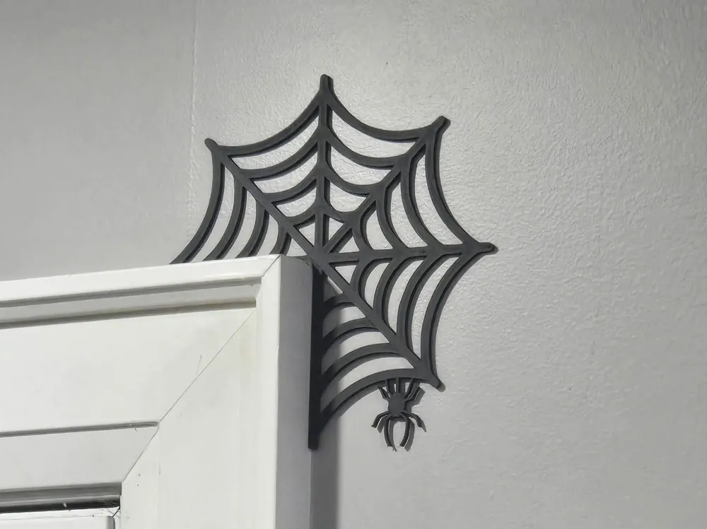 Örümcek Ağı Kapı Süsü