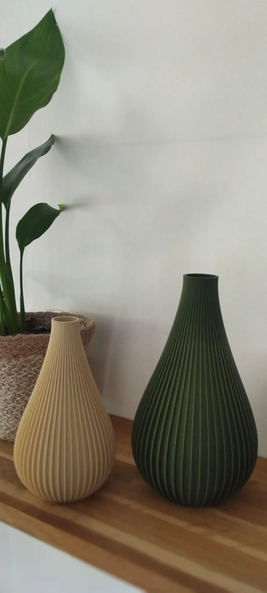 İkili Dekoratif Vazo Set