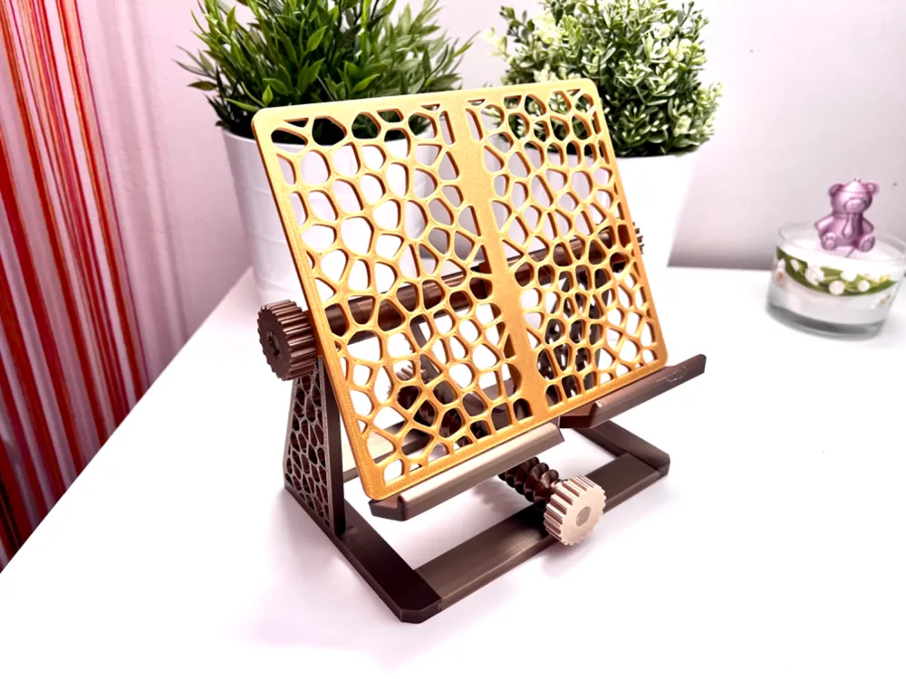 Eğimi Ayarlanabilir Taş Desenli Tablet Standı